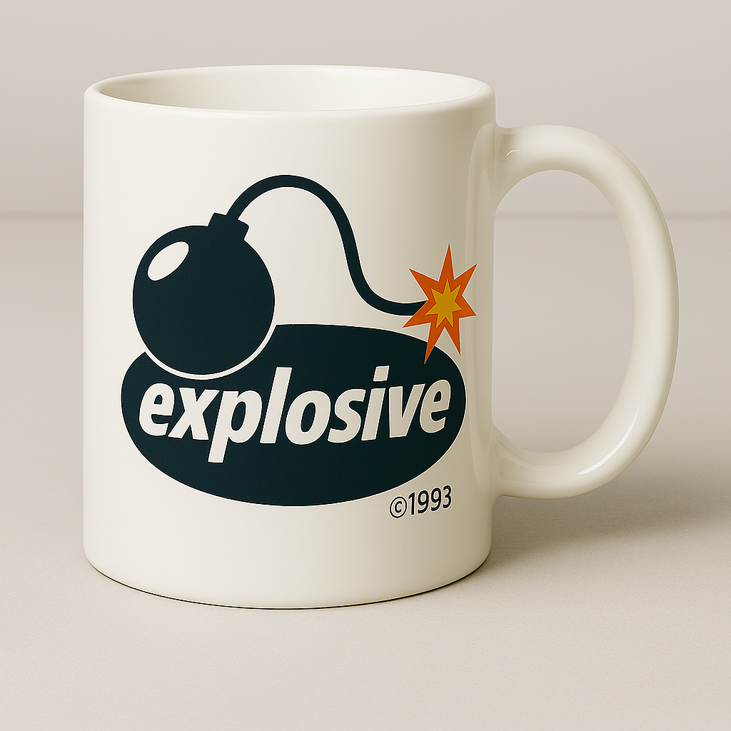 Explosive Cream Alt Logo Mug