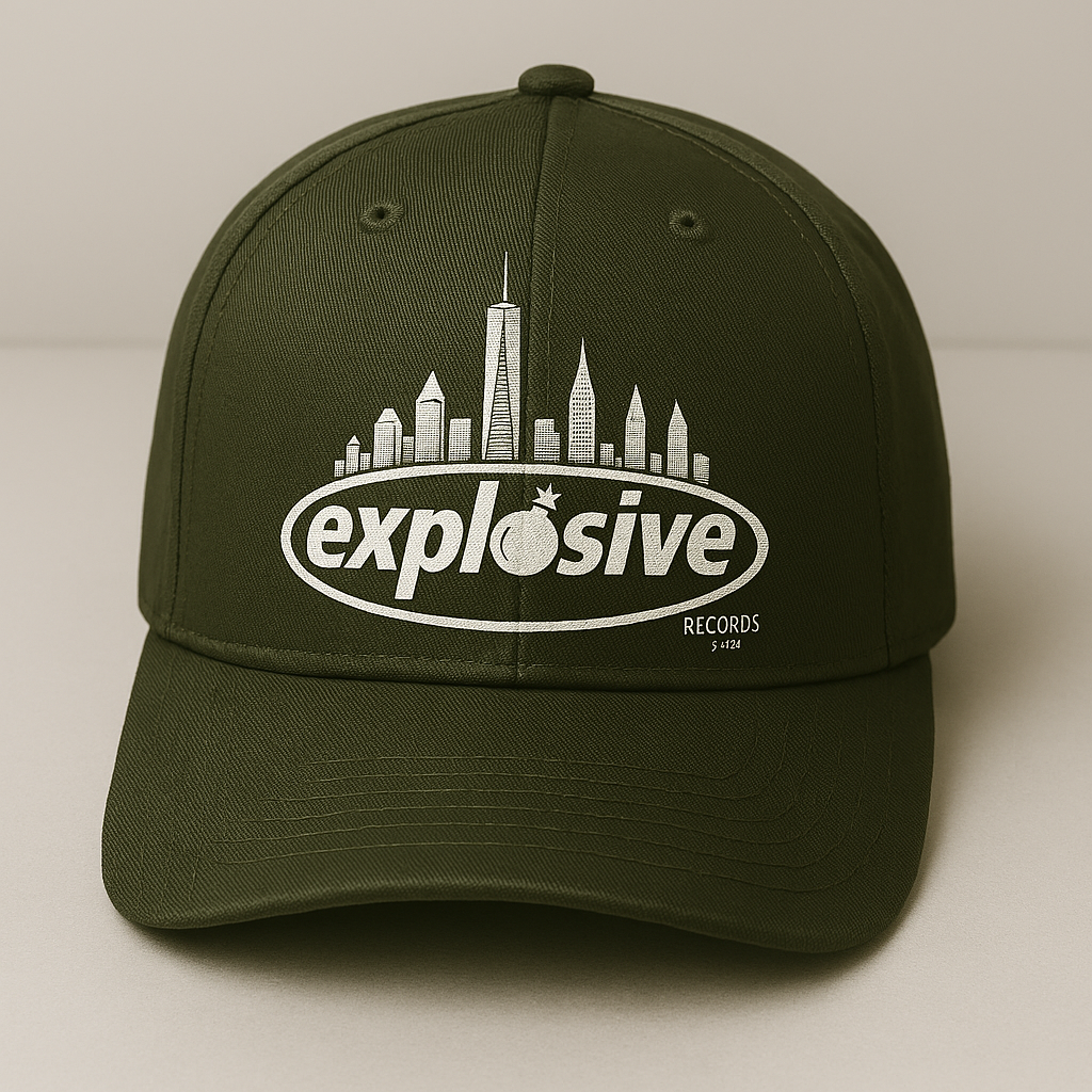 Explosive Baseball Cap - Khaki/Green
